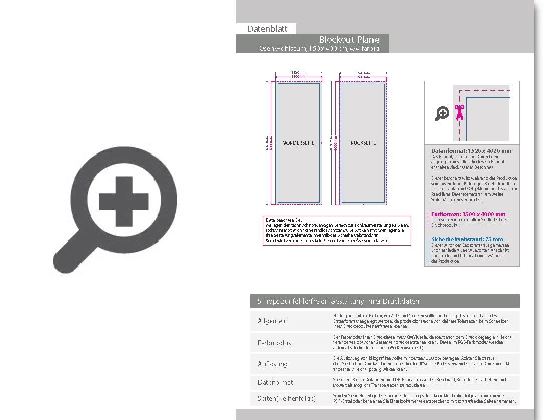 Product Bild hochwertige_blockout-plane_150_x_400_cm__4_4-farbig_bedruckt____sen_im_abstand_von_50_cm_links_und_rechts