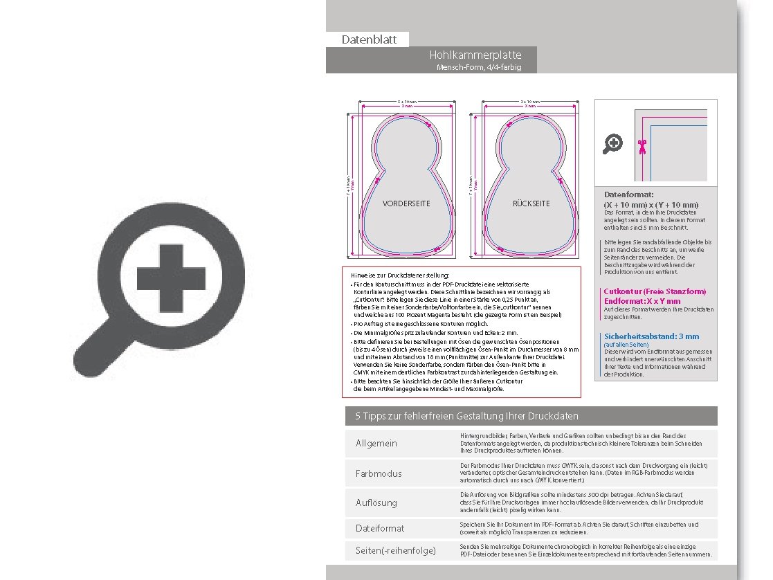 Product Bild wahlplakat_auf_hohlkammerplatte_in_mensch-form_konturgefr__st___beidseitig_4_4-farbig_bedruckt